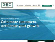 Tablet Screenshot of gbcfunding.com